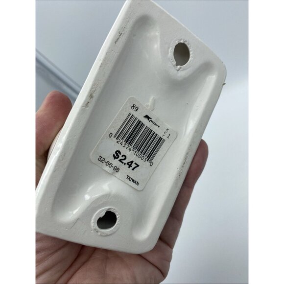 VTG Halloween 1980's Kmart Scarecrow Pumpkin Tea Light Candle Votive Holder 4" - Picture 8 of 11